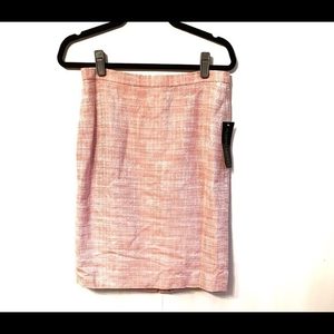 Albert Nipon skirt NWT Seville‎ peony/blan